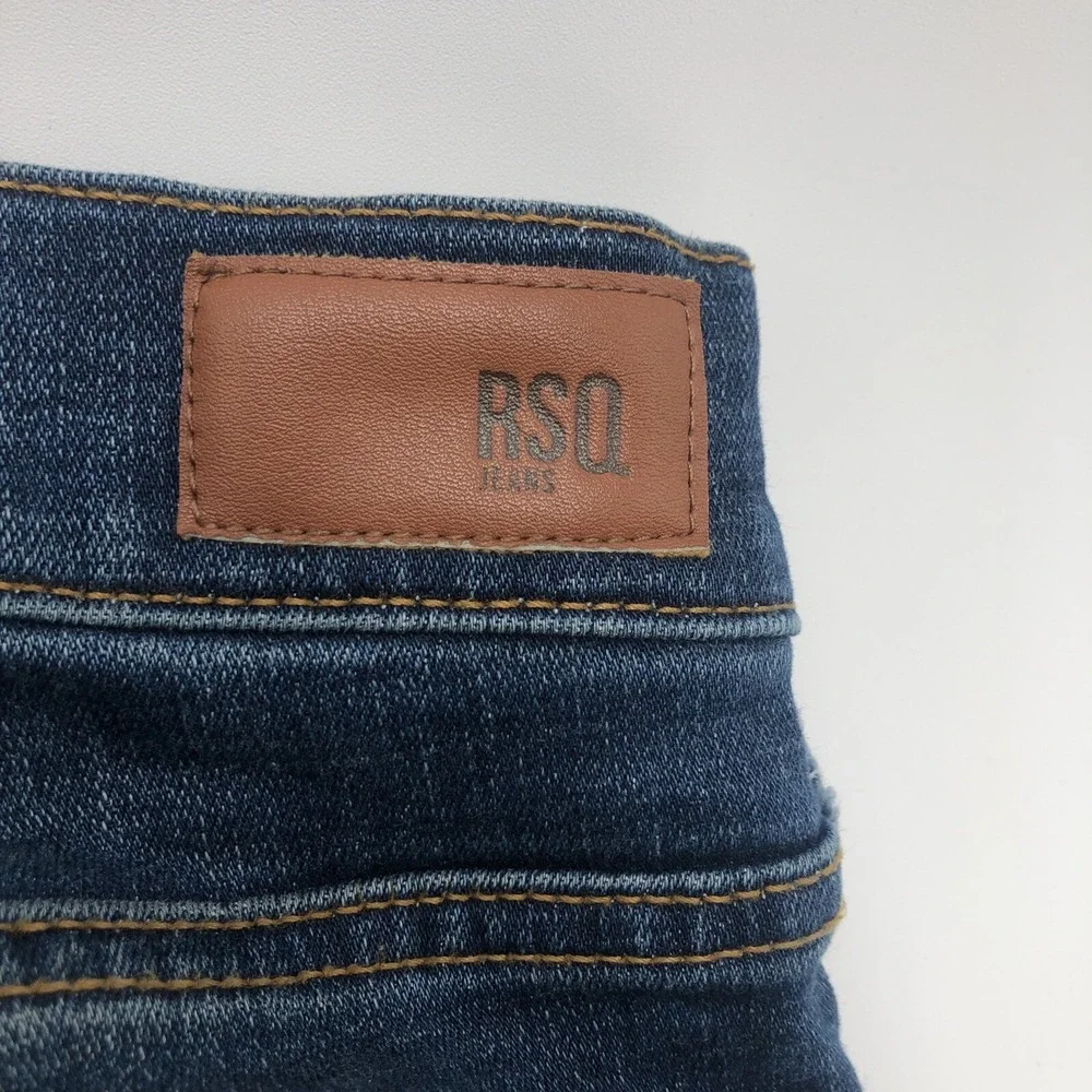 RSQ Seattle Skinny Taper Blue Jeans 30W 30L Preowned 73%C 23%P‎ 2%R 2%Spandex